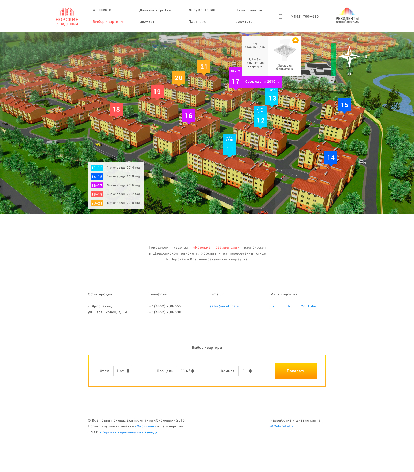 Генплан выбор дома